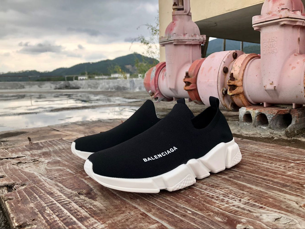 Balenciaga Speed Trainer Black and White