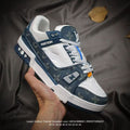 Louis Vuitton LV Trainer White and Blue
