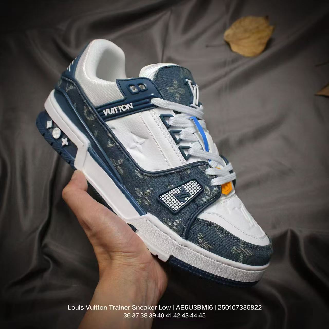 Louis Vuitton LV Trainer White and Blue