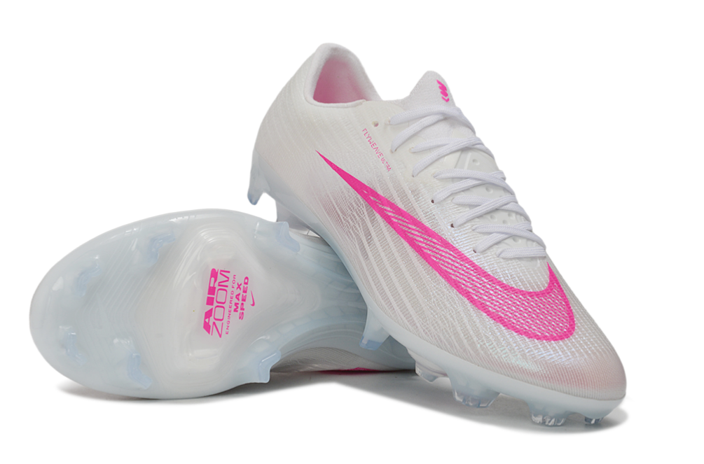 Nike Air Zoom Mercurial Vapor 17 Elite White and Pink
