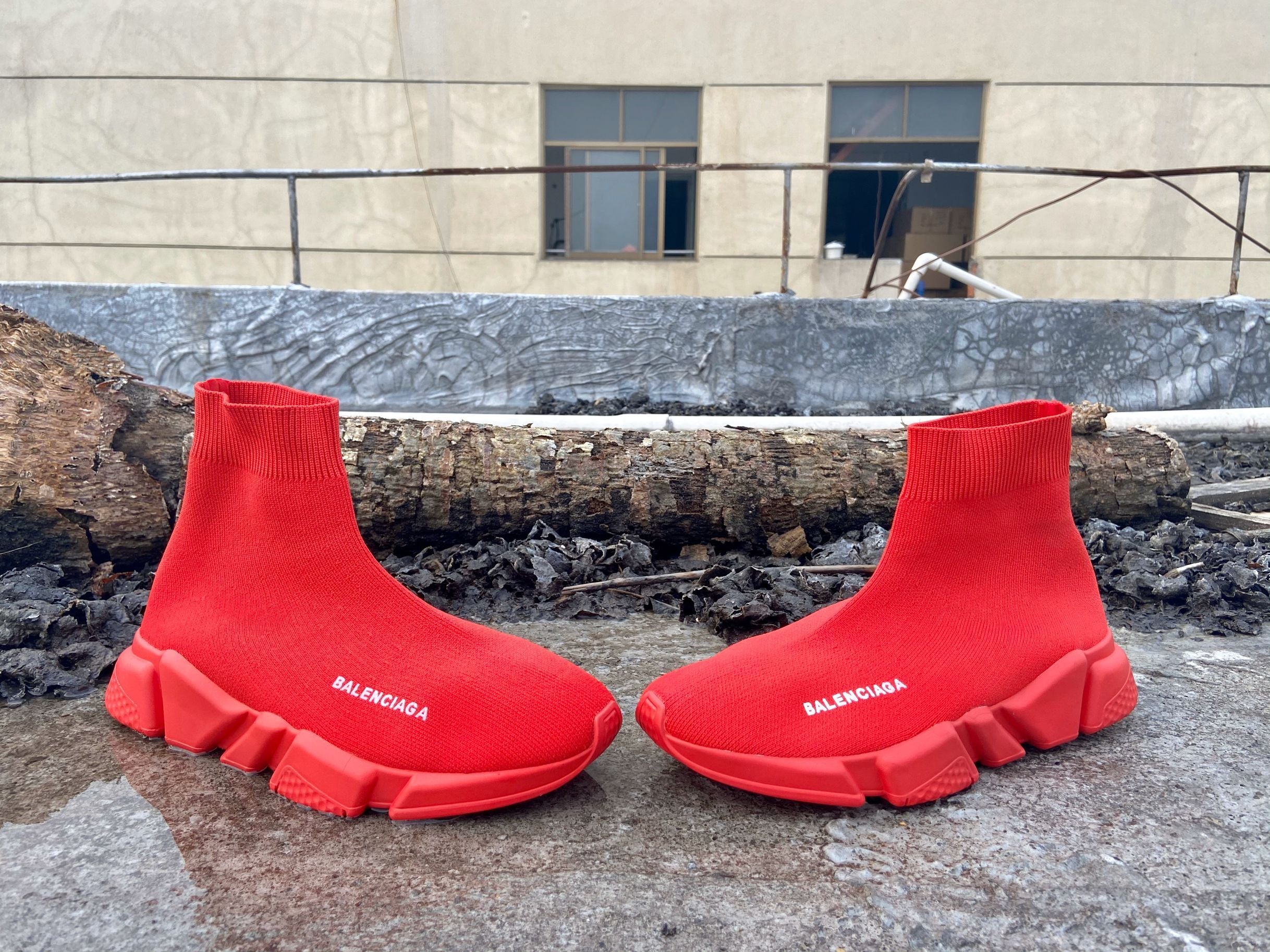 Balenciaga Speed Red