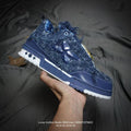 Louis Vuitton LV Trainer Blue Jeans