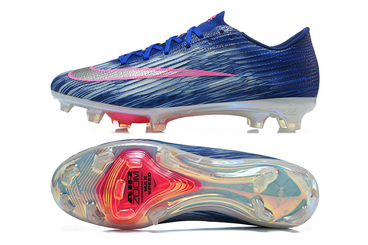 Nike Air Zoom Mercurial Superfly 11 Elite FG Blue and Pink