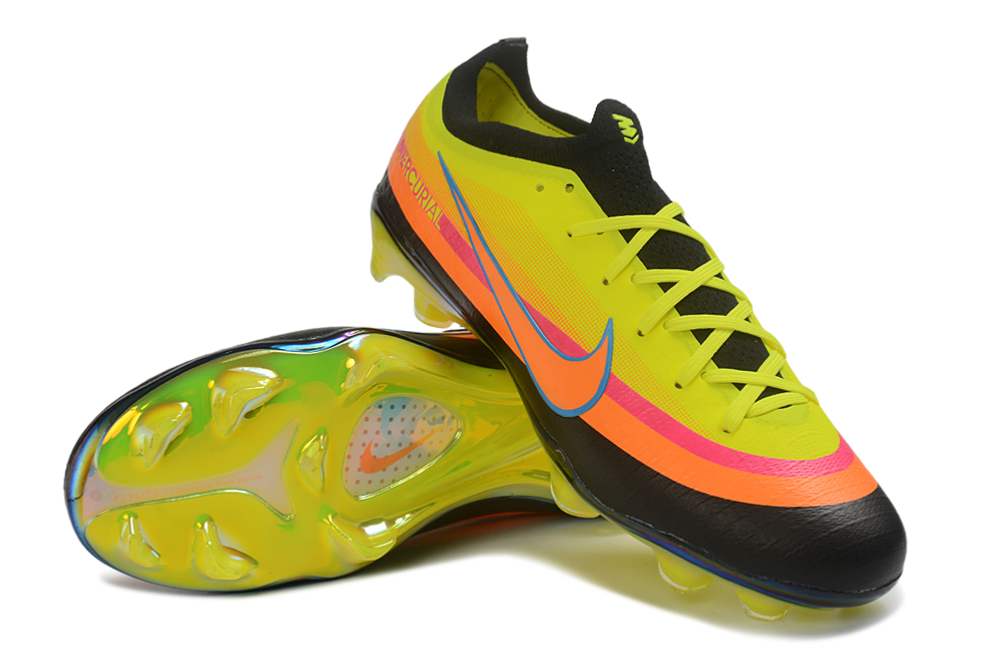 Nike Mercurial Vapor Elite FG Black and Yellow