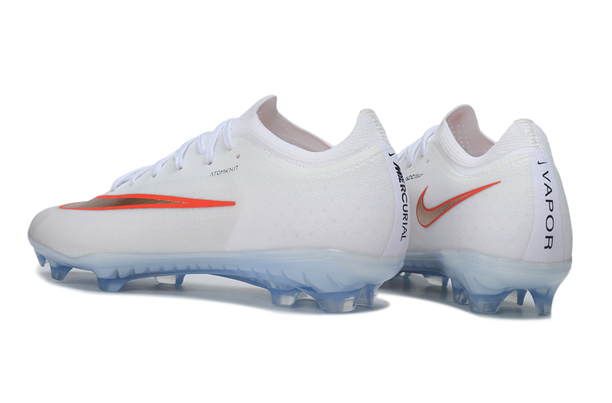 Nike Air Zoom Mercurial Vapor 17 Elite White and Gold