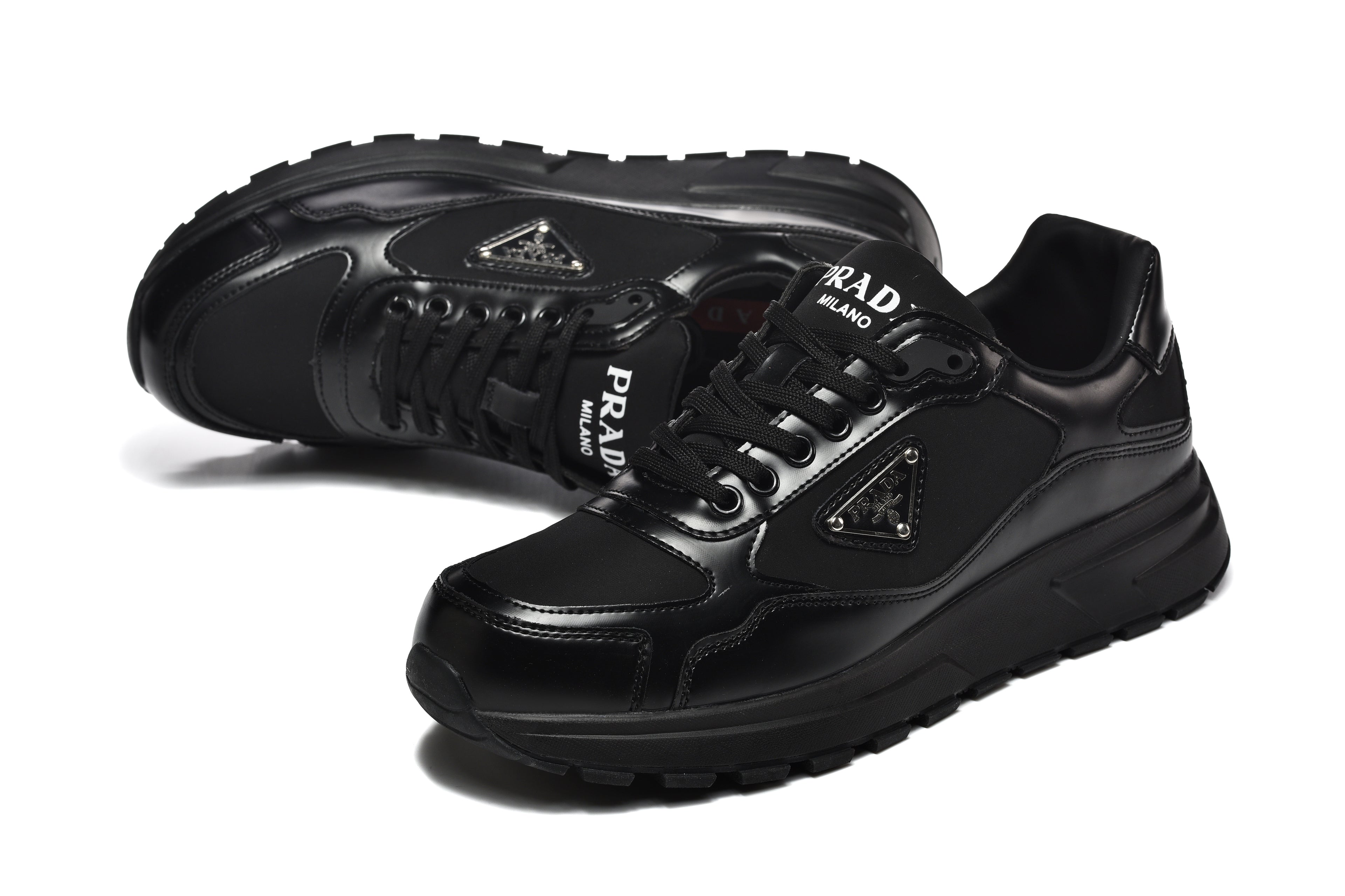 Prada Sneakers Bright Black