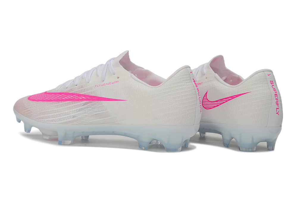Nike Air Zoom Mercurial Vapor 17 Elite White and Pink