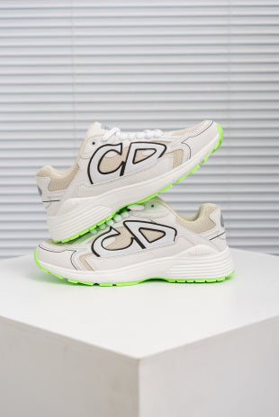 Dior B30 White and Fluo Green
