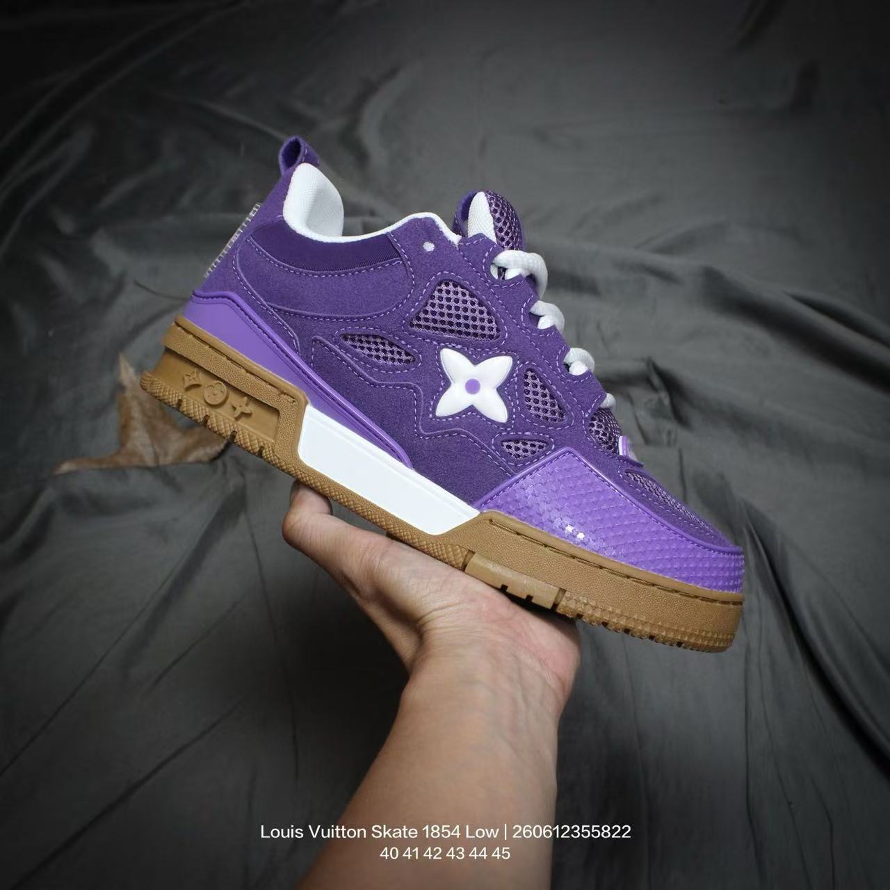 Louis Vuitton LV Trainer Purple