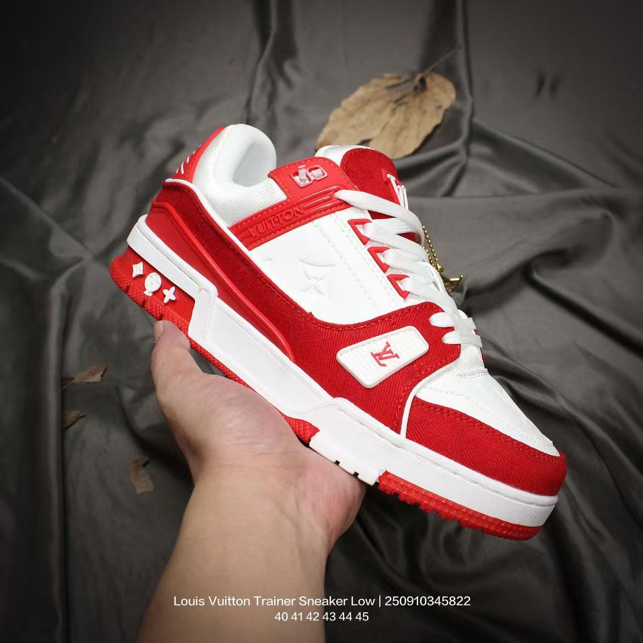Louis Vuitton LV Trainer Red Chinese New Year