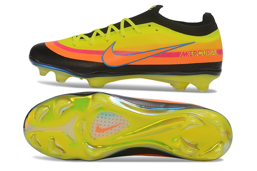 Nike Mercurial Vapor Elite FG Black and Yellow